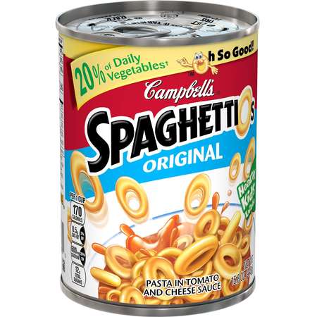 Campbells Campbell's Spaghetti O's Tomato Pasta 15.8 oz. Can, PK24 000023283